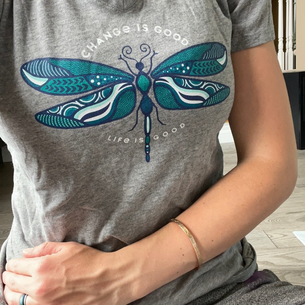 LIFE IS GOOD CHANGE IS GOOD SHIRT